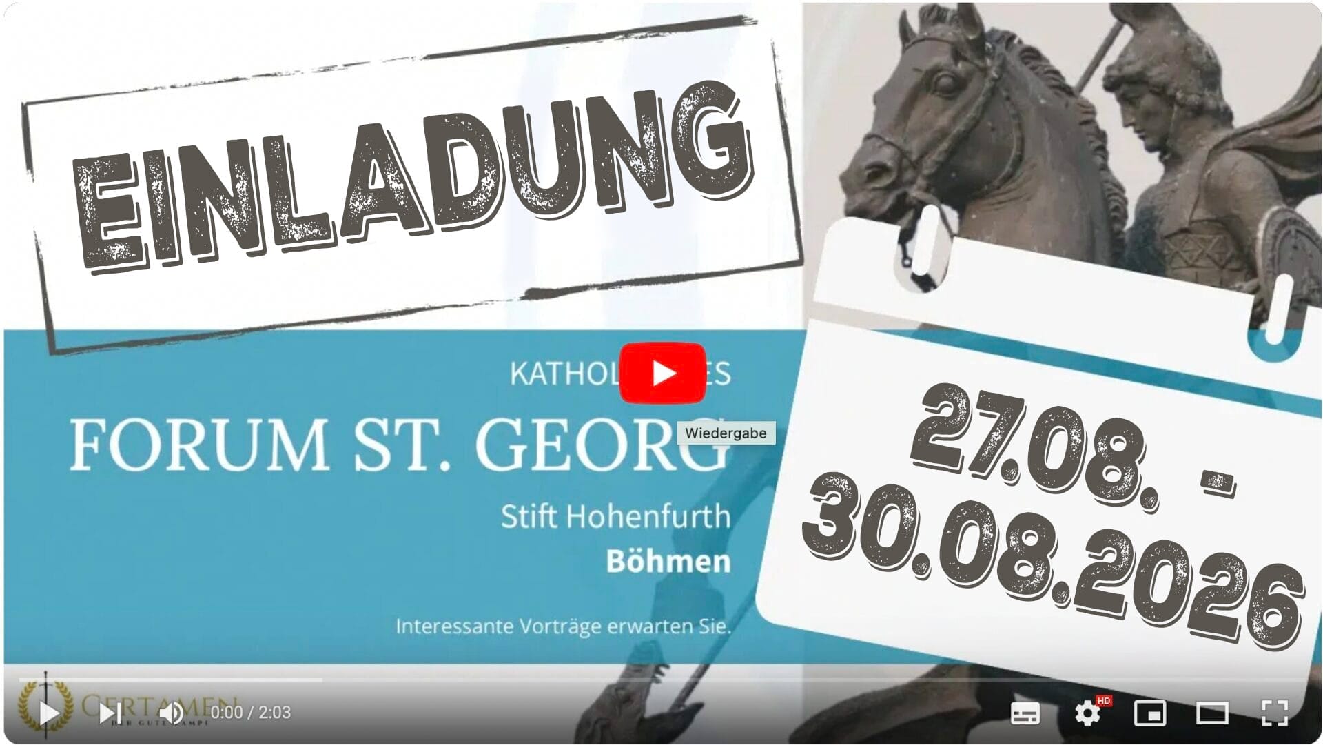 Einlagung 2026